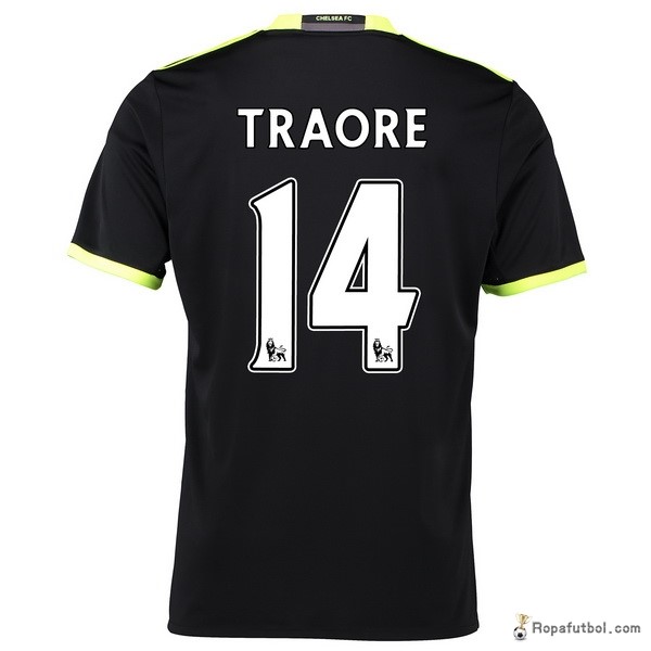 Camiseta Chelsea Replica Segunda Ropa Traore 2016/17 Negro